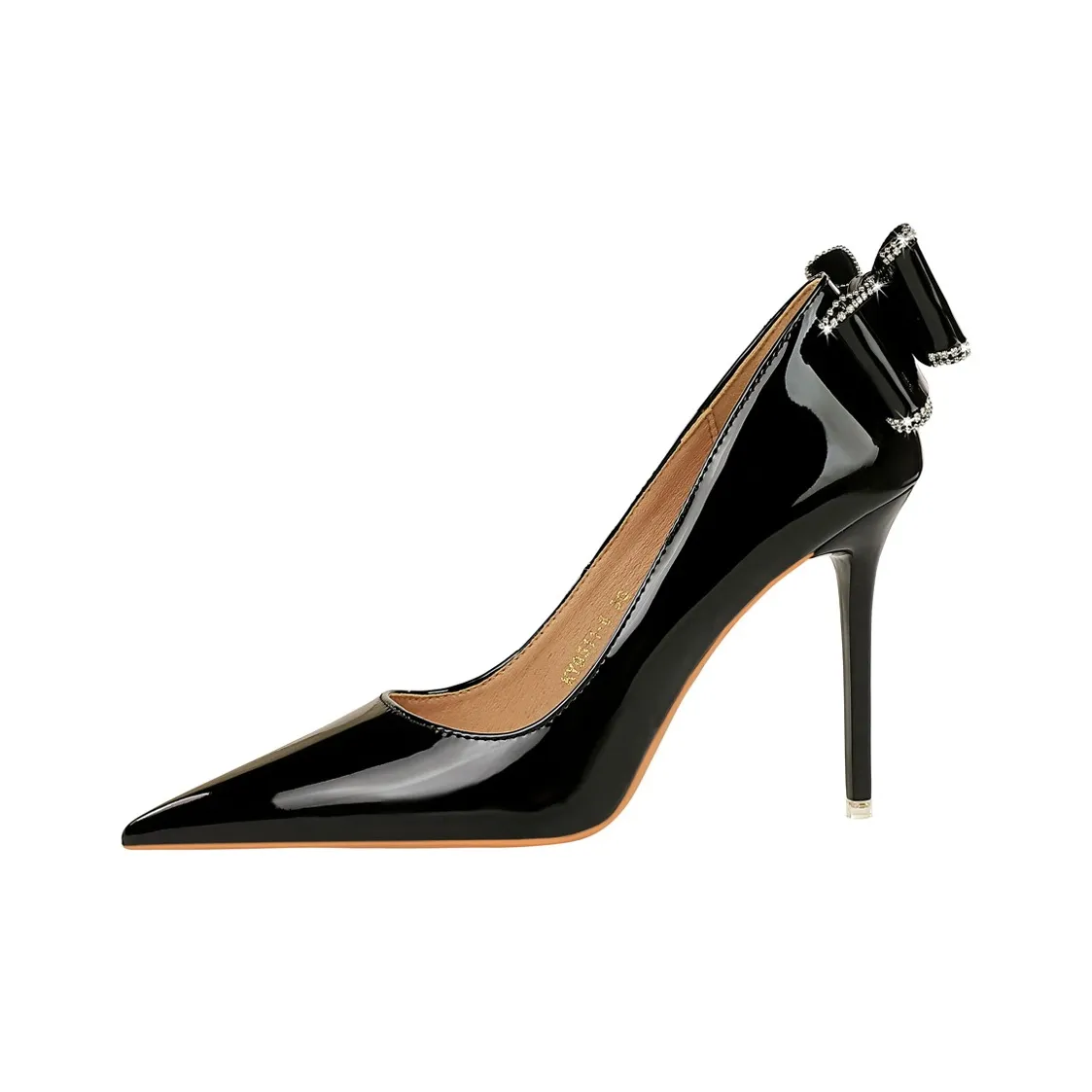QITUMAUL Slim Heel High Heels 10.5cm Women's