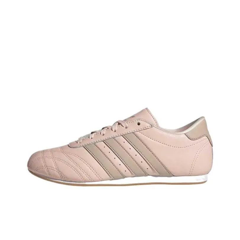 Adidas Originals Taekwondo Slip-resistant Low Top Скейтборд Кроссовки Женские Розовые