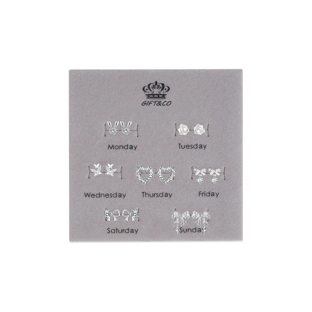 GIFT&CO Copper Stud Earrings Women's