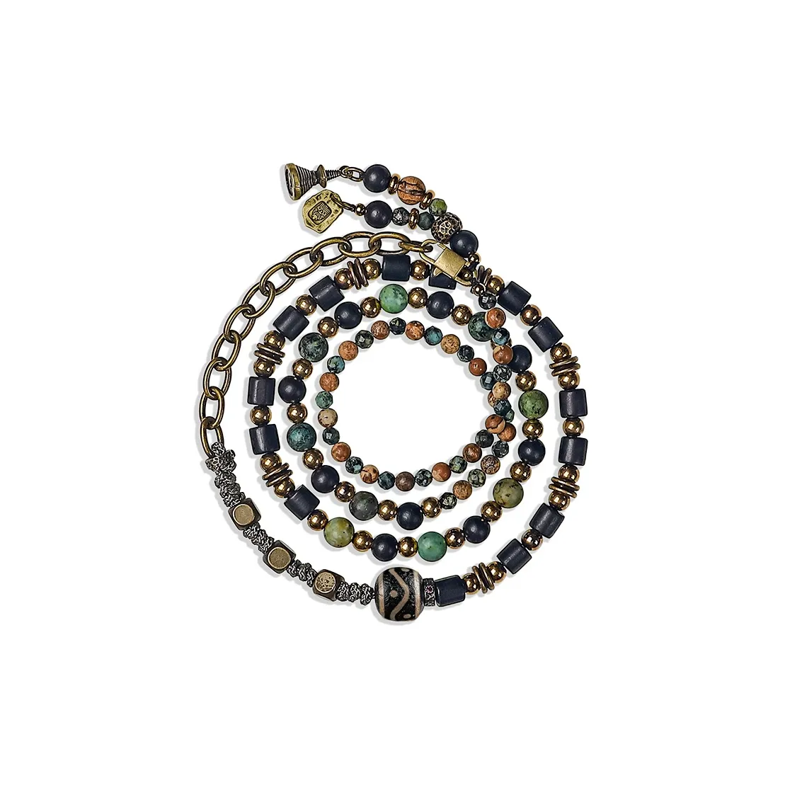 Cuud Picture Яшмовые браслеты для мужчин