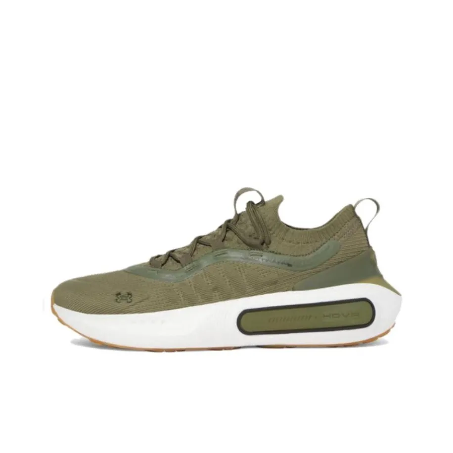 Under Armour Phantom 4 Slip-Resistant Abrasion-Resistant Low-Top Casual Running Shoes Men's Green Подпись Утерязащищенные устойчивые к истиранию низкие топовые повседневные беговые кроссовки мужские зеленые