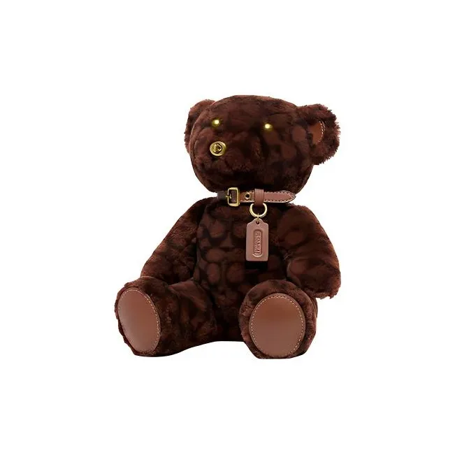 COACH Овчина с коровьей кожей Сумка Аксессуар Женские Темно-коричневый