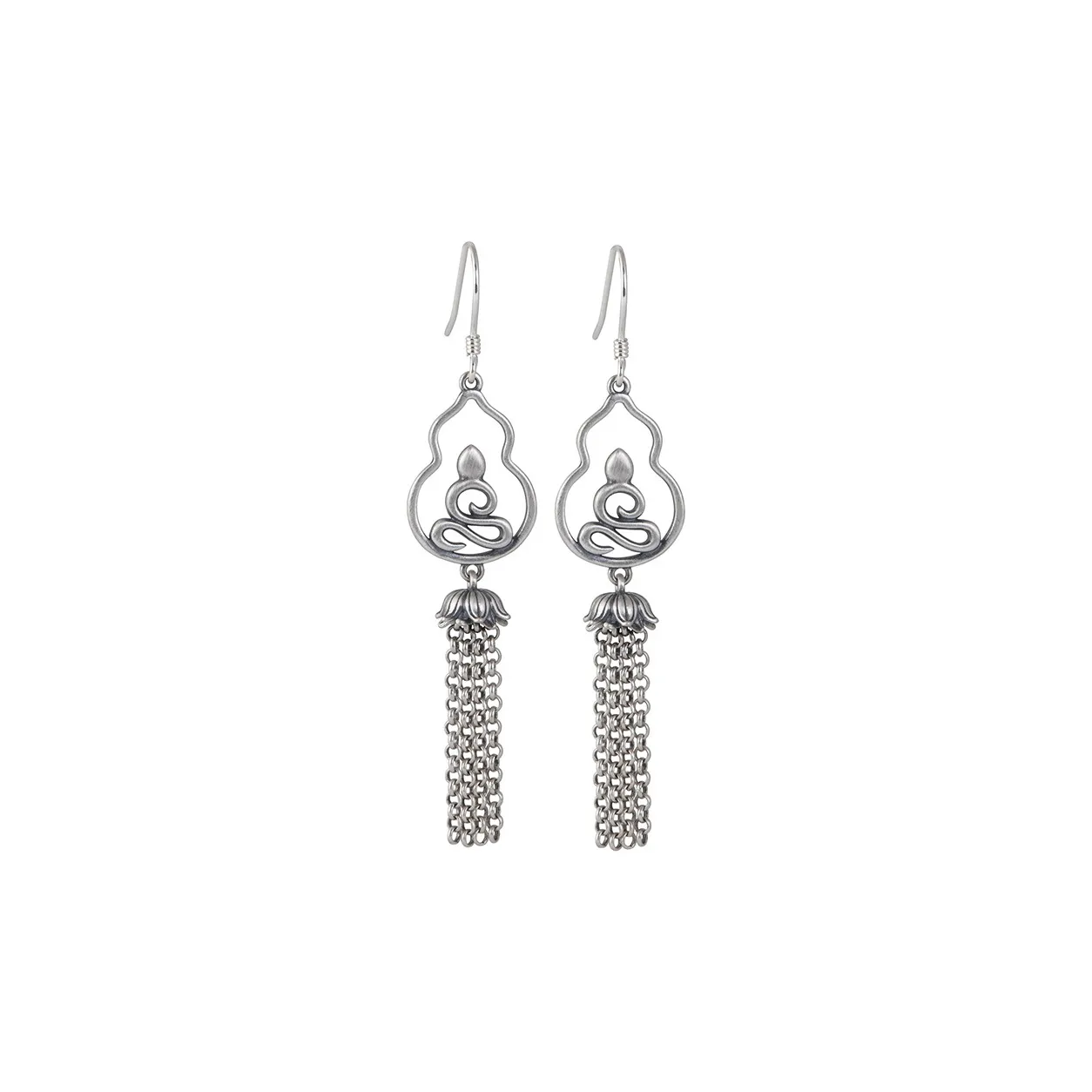JINLUWANG S925 Silver Earrings Women's