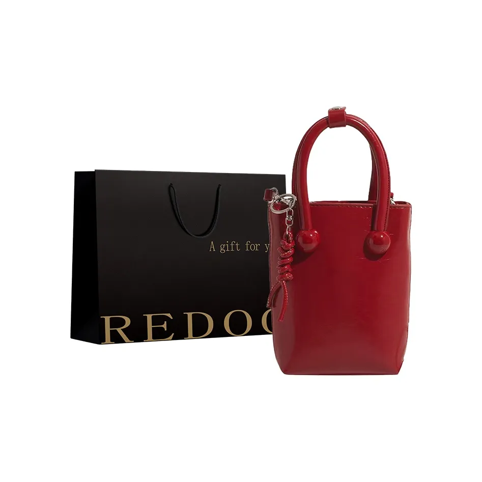 REDOO ПУ (полиуретан) Одно плечо Сумка Женская Красная Черная Коричневая Белая