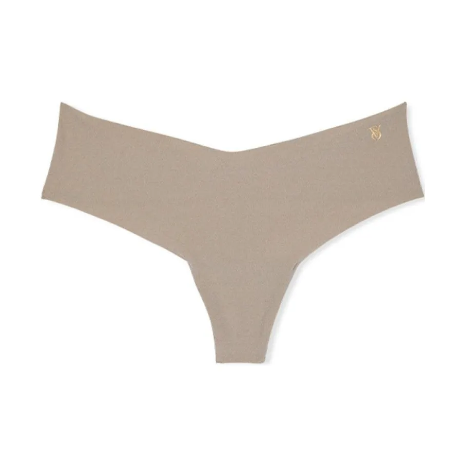 Victoria's Secret Underpants Women's 1 Pack Linen Gray Brown