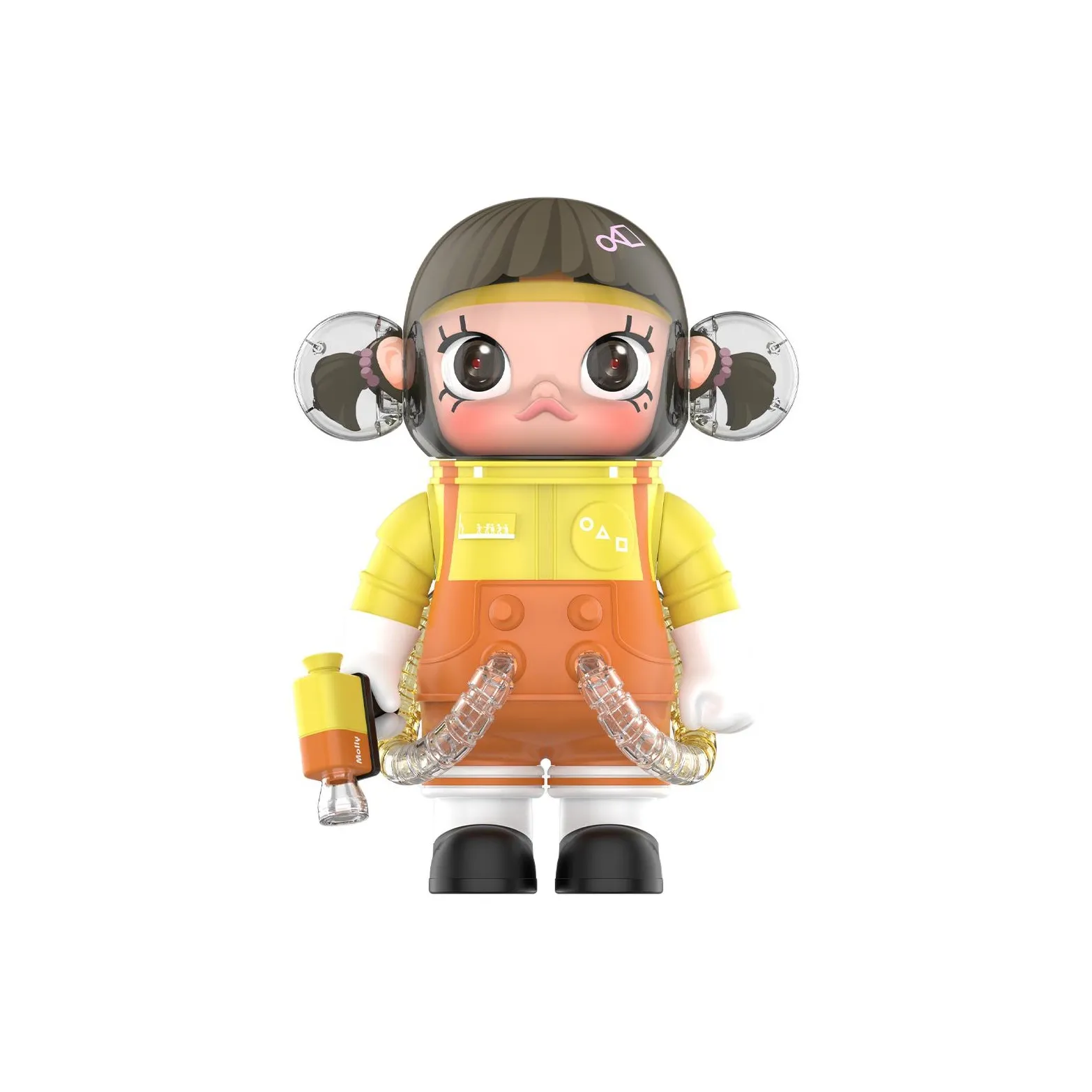 POP MART 100%400% MOLLY Squid Game Модные Фигурки