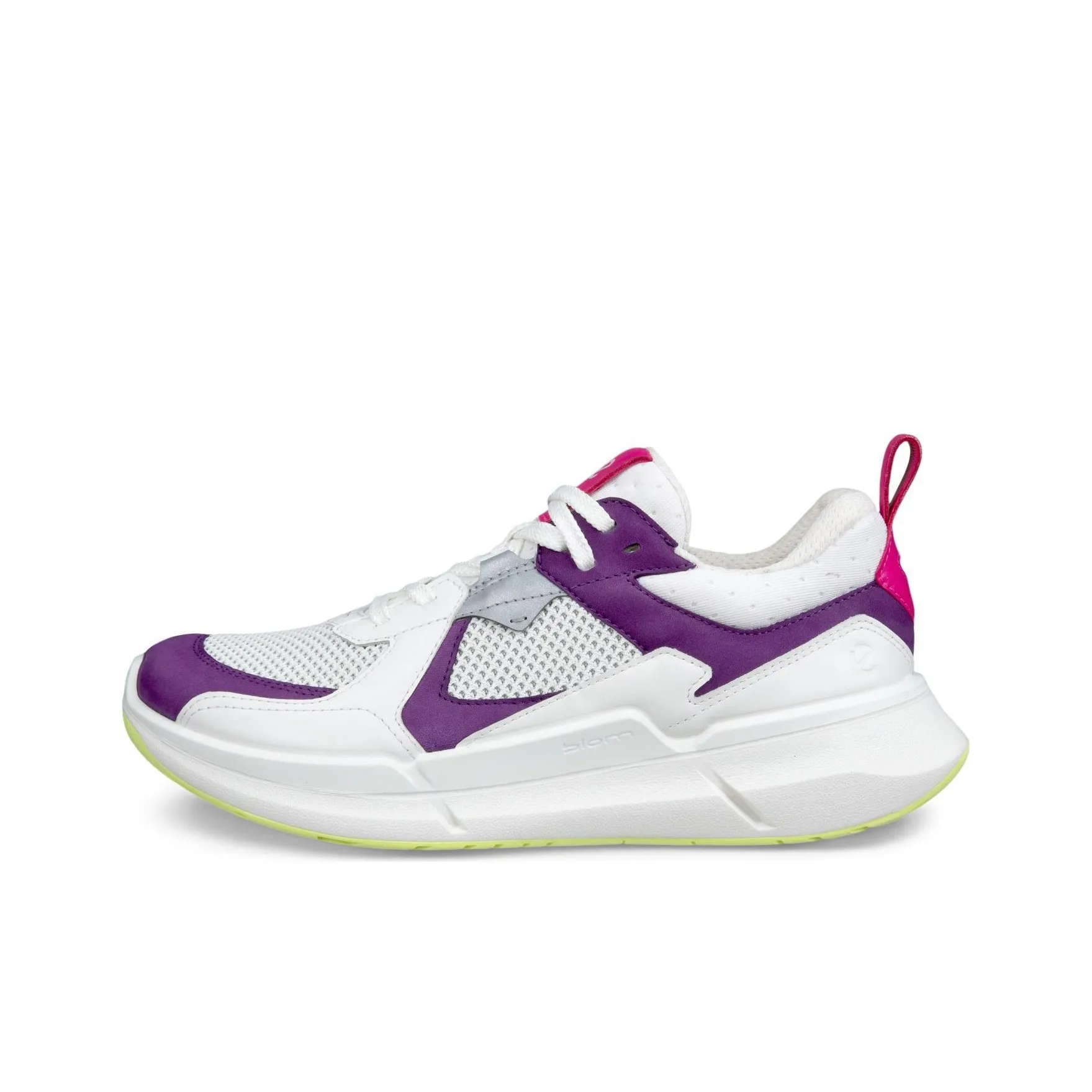Ecco Biom 2.2 Slip Resistant Abrasion Resistant Low top Casual Shoes Women's White Purple
