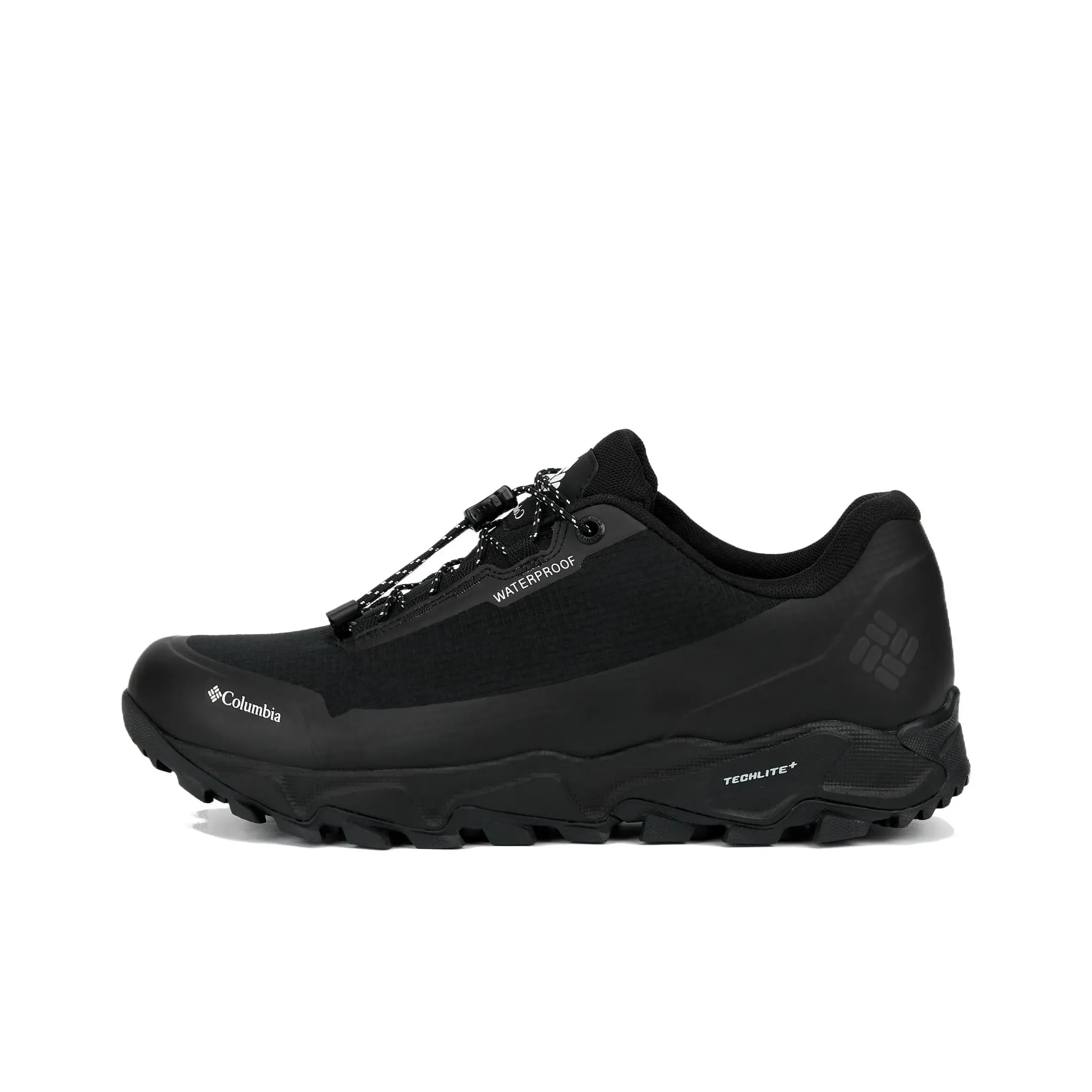 Columbia Anti Slip Wear Resistant Low Top Hiking open-toe Shoes Men's Black