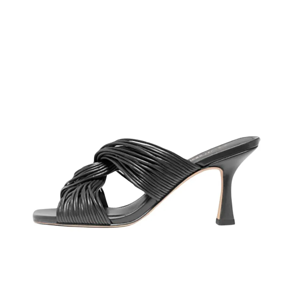 MICHAEL KORS Слипоны 7,6 см Женские Черные