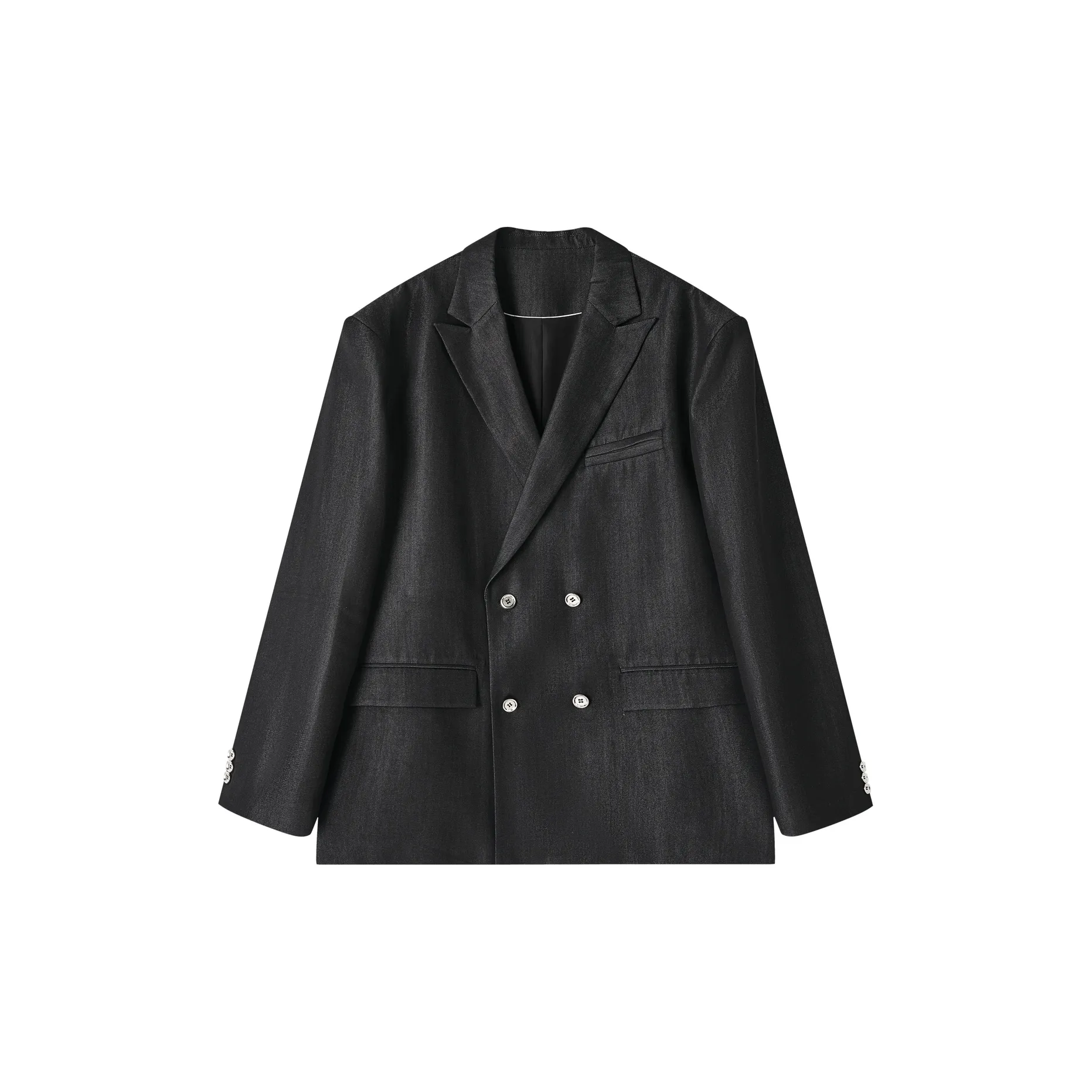 EARL JOEL Business Suit Men's Denim Black