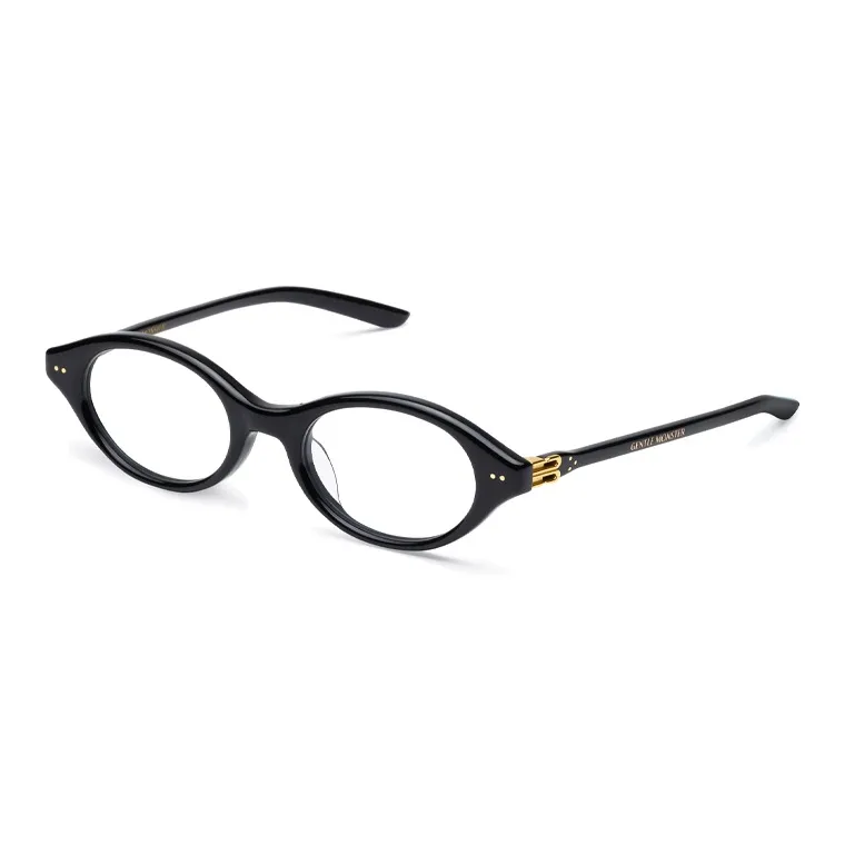 GENTLE MONSTER Ацетат Овальные Оправы для очков Унисекс Черный