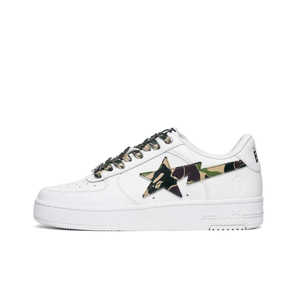 A BATHING APE ABC Camo BAPE STA Low Top Skateboard Shoes Men
s