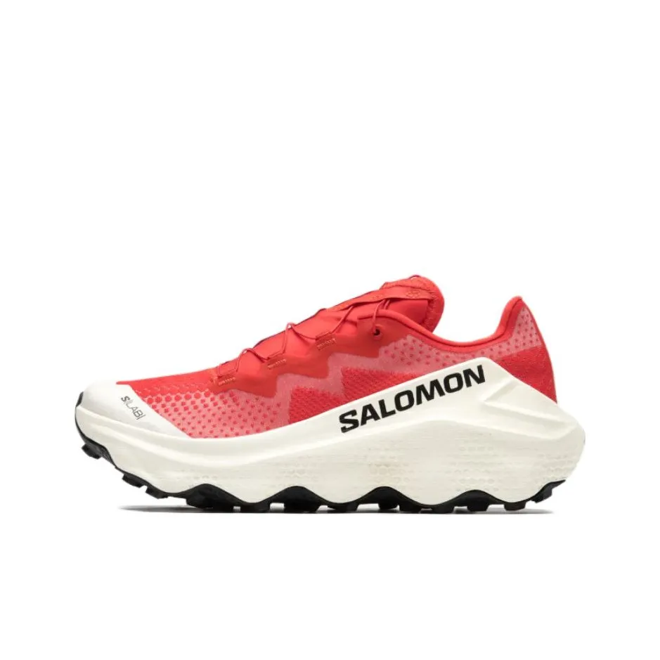 SALOMON S LAB Ultra Дышащие Низкие Беговые Кроссовки Унисекс Красные