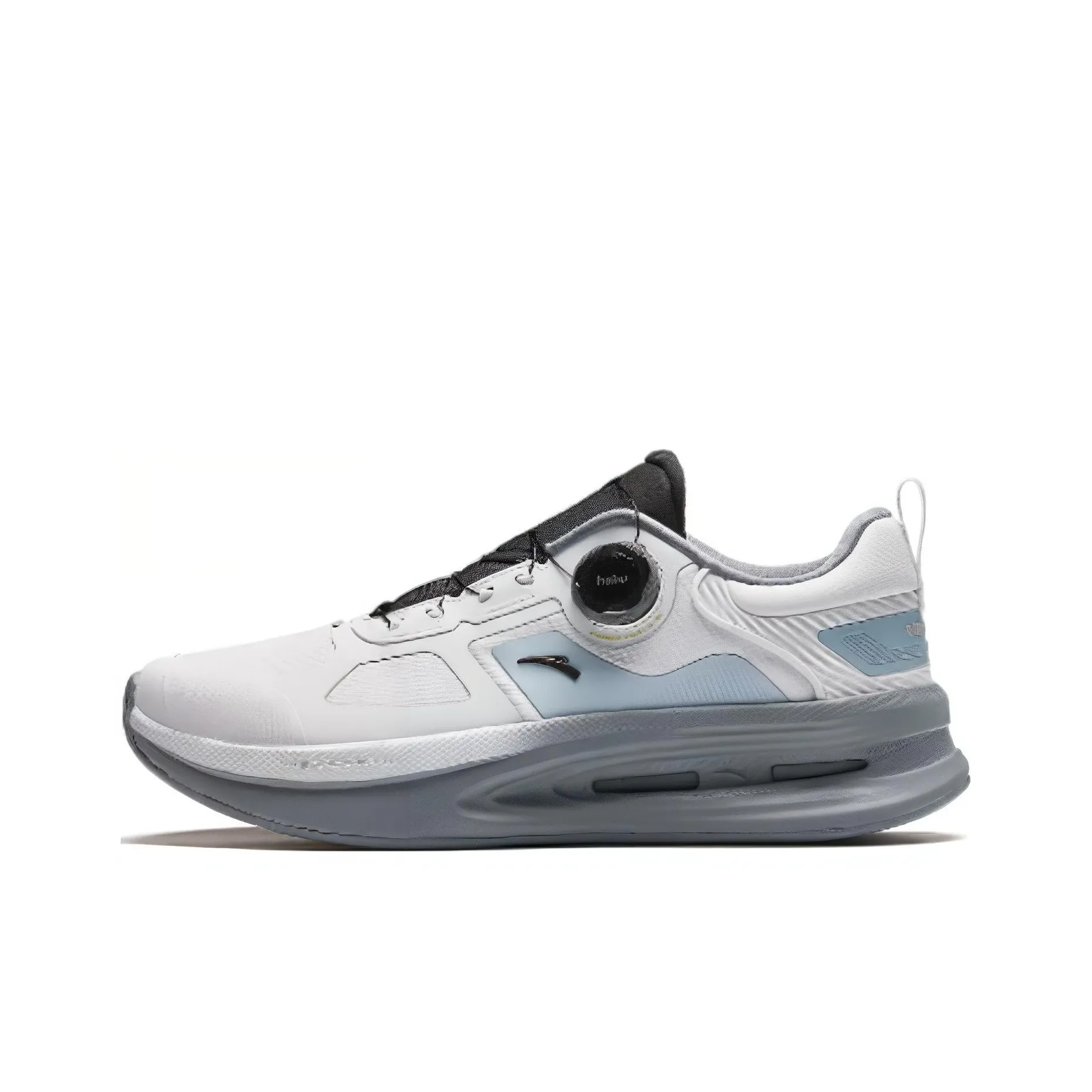 Anta Cushioning Wear-Resistant Low-Top Training Shoes Men's Gray Blue