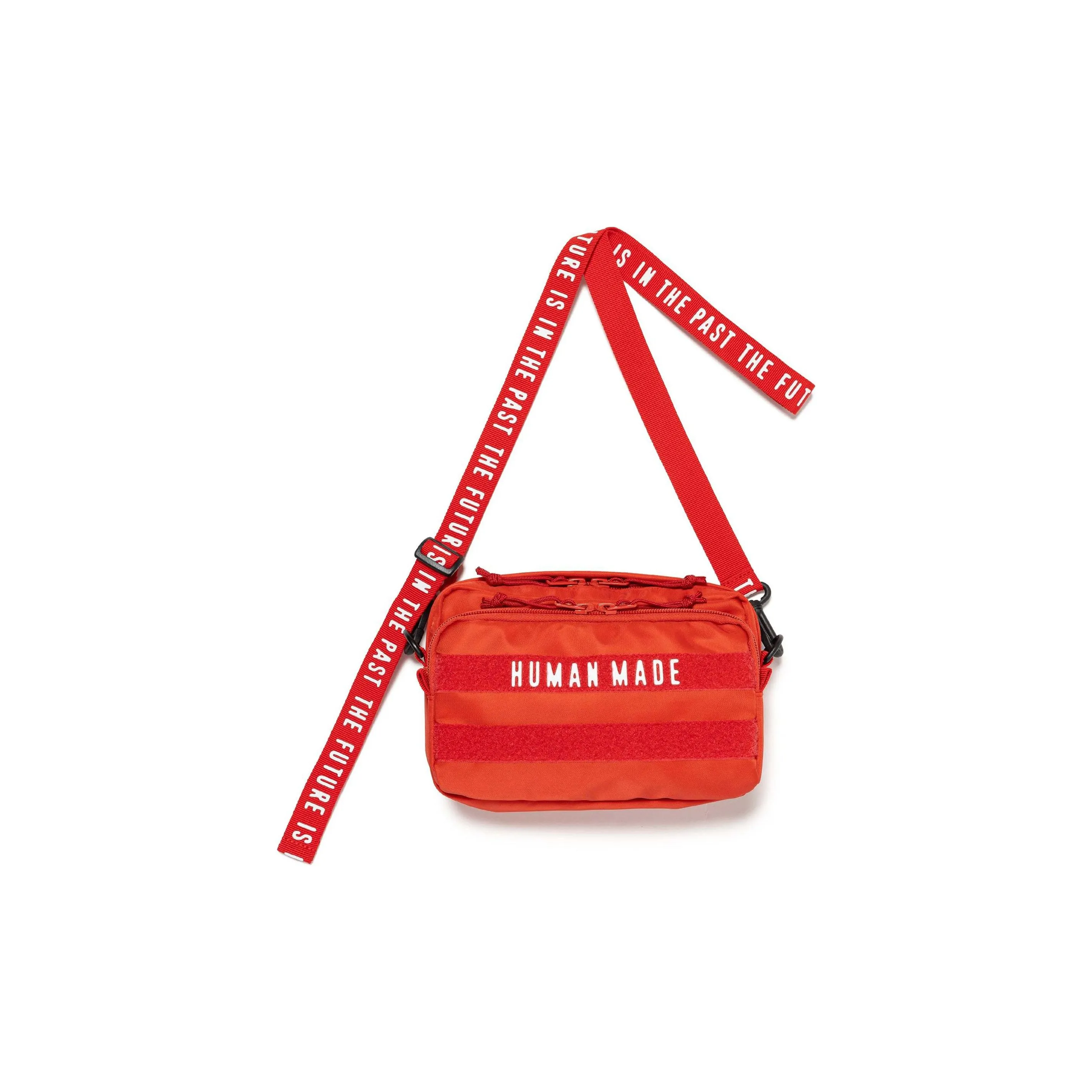 HUMAN MADE Nylon Shoulder Bag, Crossbody Bag Trumpets Unisex Red