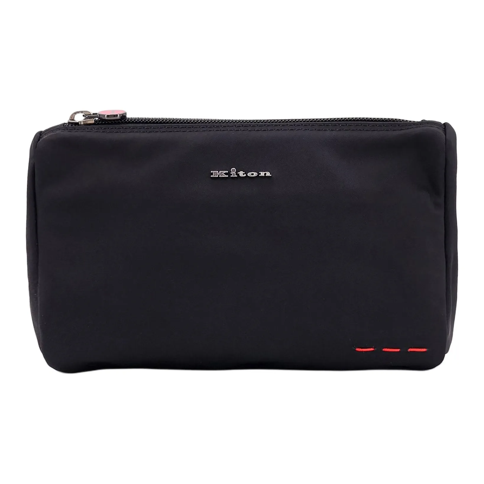 KITON Nylon Toiletry Bag Men's Black