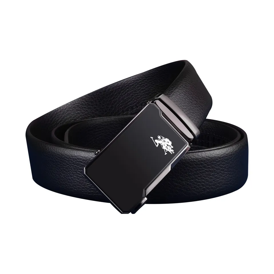 U.S. POLO ASSN. Ремни из коровьей кожи обработанной методом Transferred мужские 3,4 см