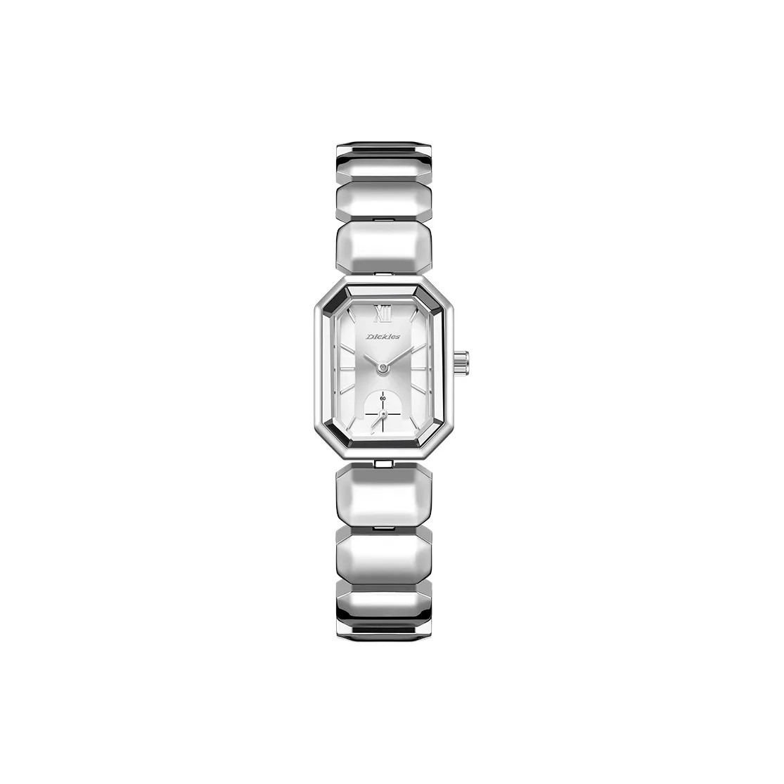 Dickies Наручные часы Кварцевый механизм Сплав Ремешок Серебристый Циферблат Женские часы