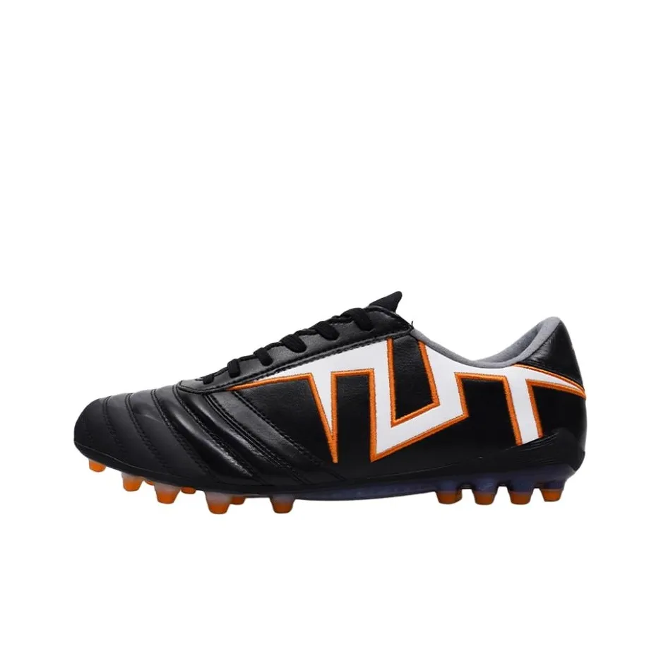 TLSS MG MULTI Ground Искусственный шип амортизация противоскользящие анти-твист футбольные бутсы унисекс черный