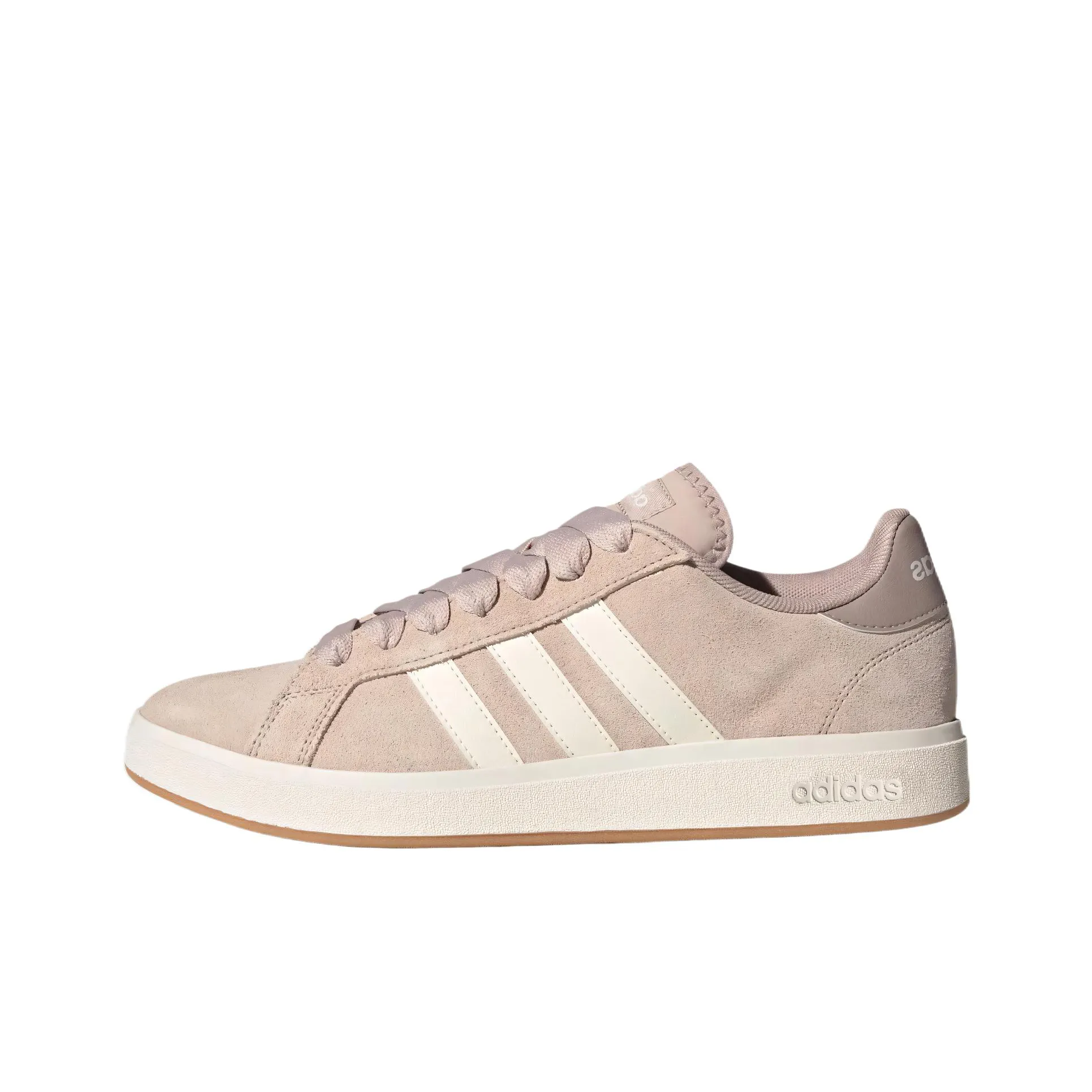 Adidas Grand Court Base 00s Skateboard Shoes Men Low Top Brown White Gray