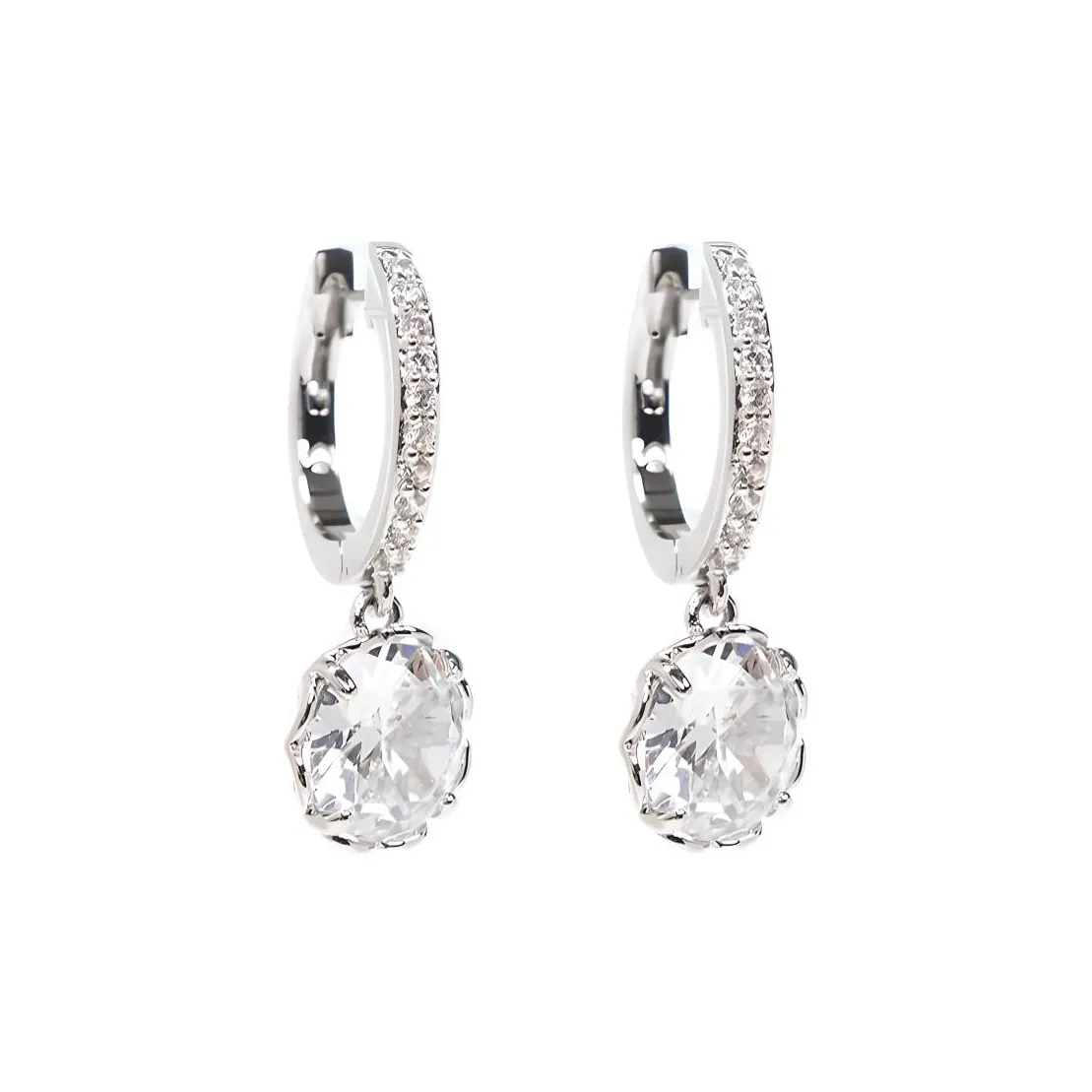 Kate Spade That Sparkle Pavé Mini Hoop Earrings