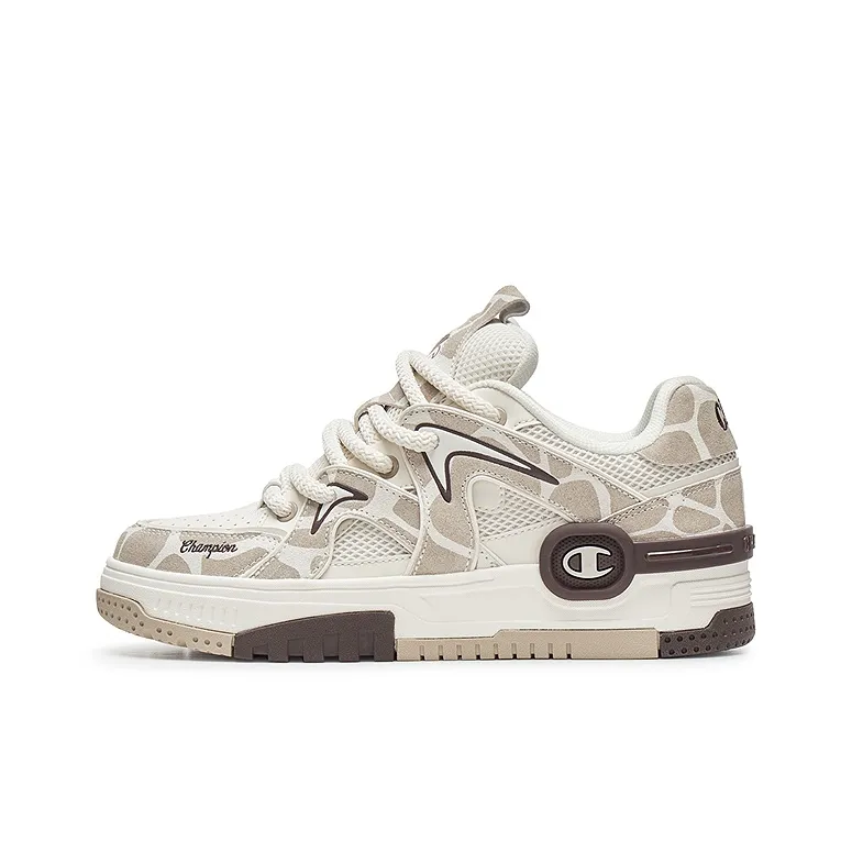 Champion Cloud Touch Обувь Низкий Топ Скейтборд Кроссовки Мужской Лен Песчаник