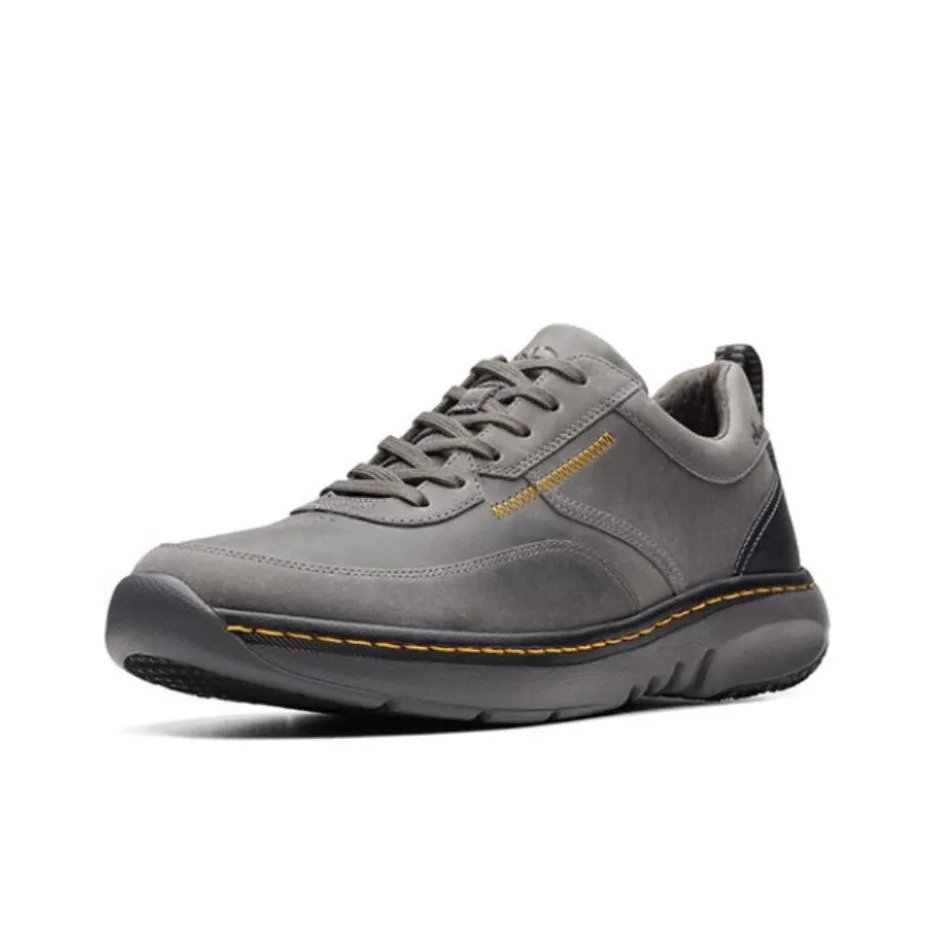 Clarks Artisan Collection Durable Breathable Low Top Casual Shoes Men's Dark Gray