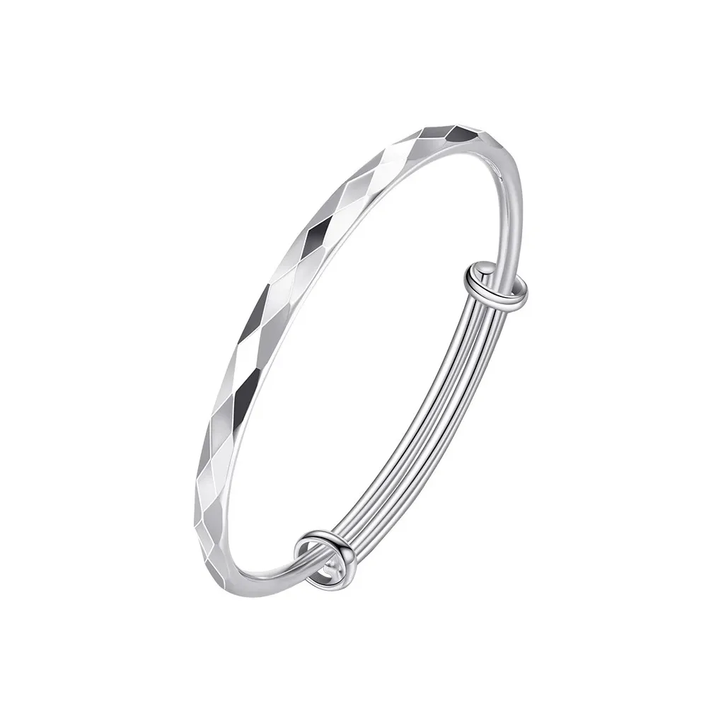 Hui Xuan Charm 999 Fine Silver Bangles Women's