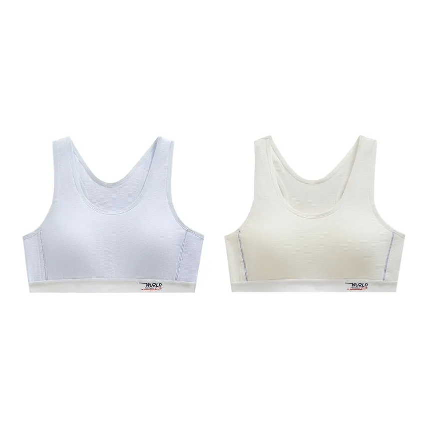 Pretty lady Белый+Синий 2 шт Женские Бюстгальтеры