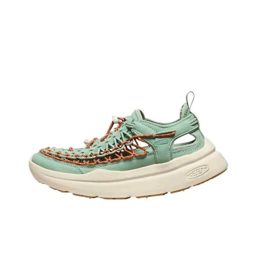 KEEN UNEEK WK Хлопкая Обувь для Горных Походов Женская Зеленая