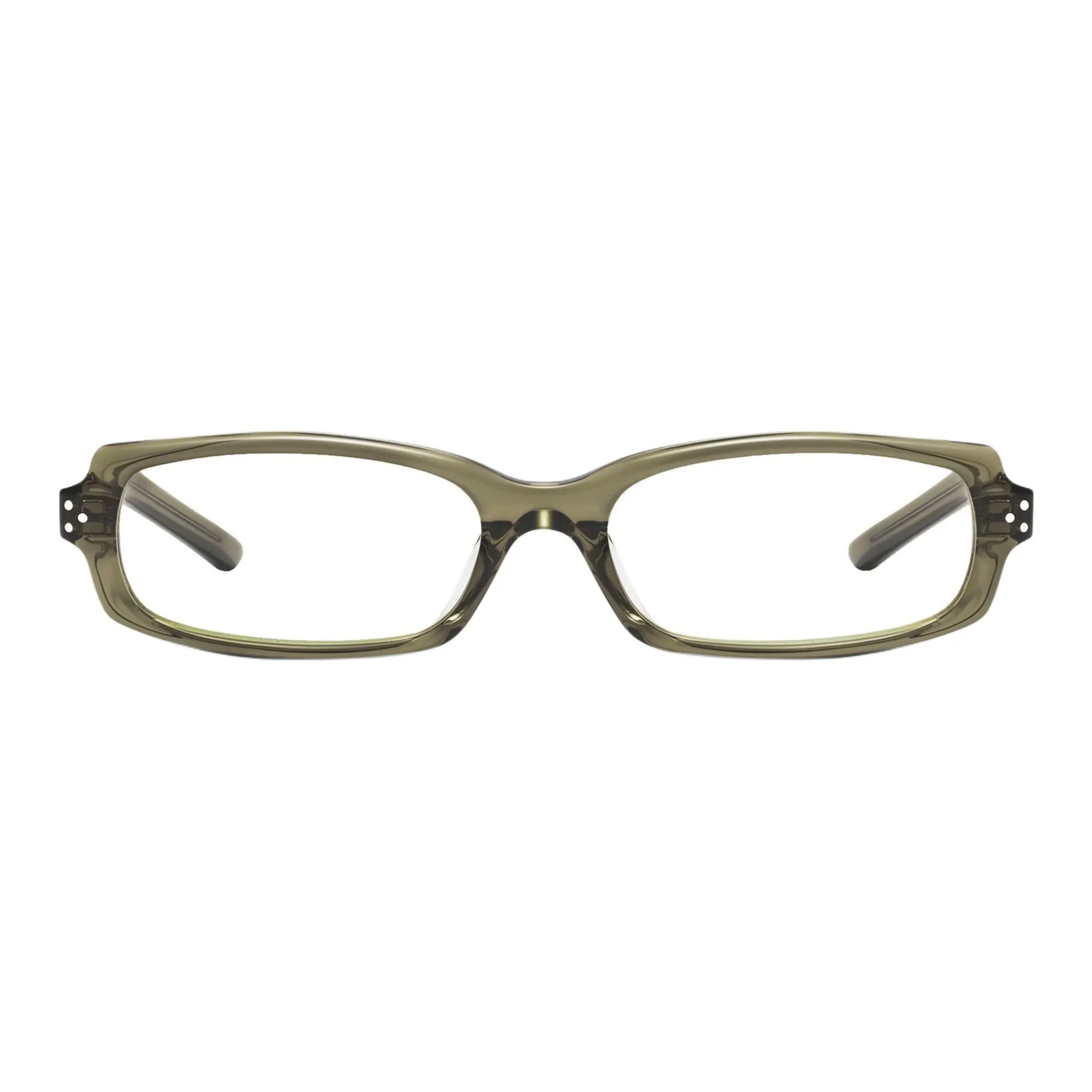 GENTLE MONSTER Ацетат Прямоугольные Оправы для Очков Мужские Зеленые