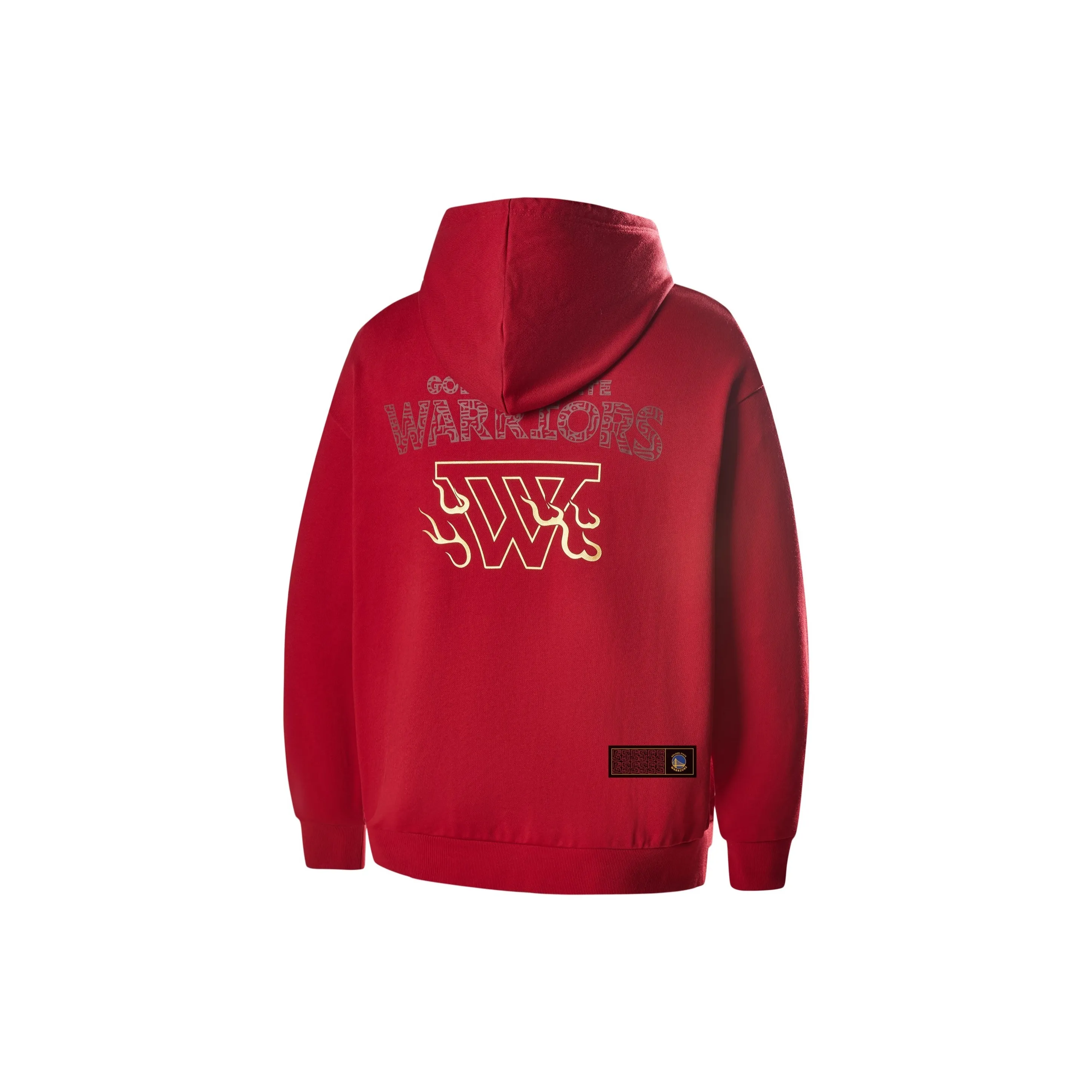 NBA Golden State Warriors Sweatshirt Unisex Dark Red