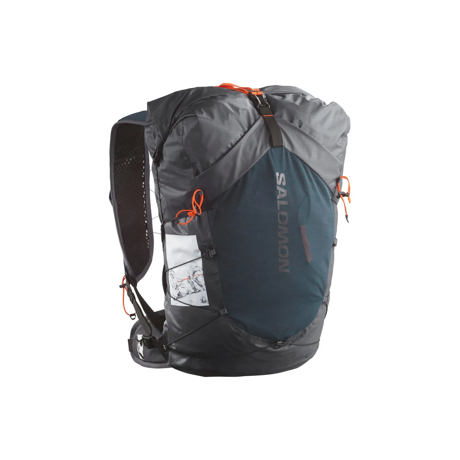 Bolsa estanque Ortlieb Dry Bag PS490 109L preto vermelho