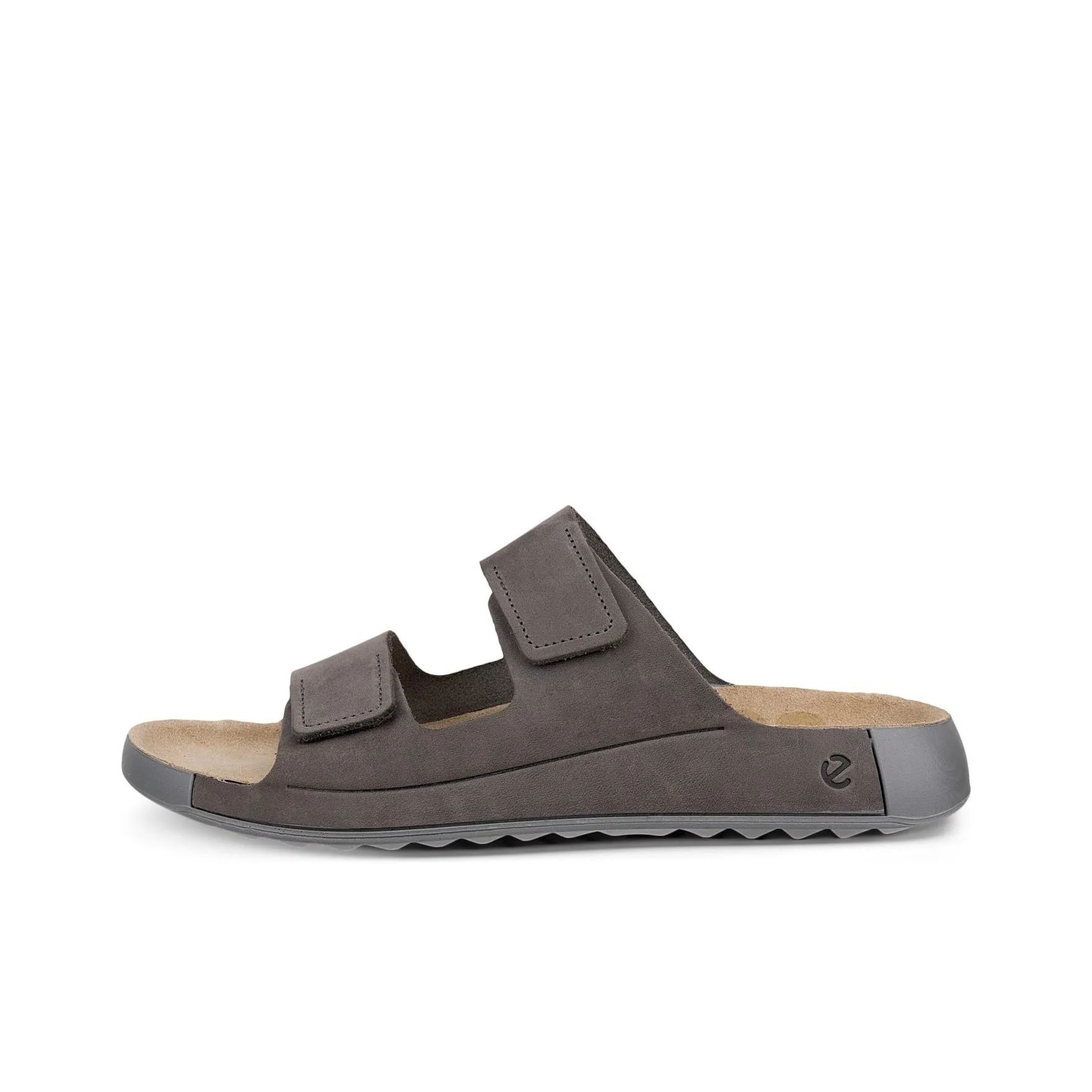 Ecco Cozmo Slip Resistant Slide Slippers Men's Gray