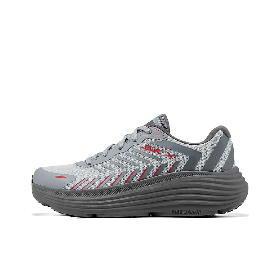 Skechers MEN'S GO Supportive And Elastic Low Top Running Shoes Men's Gray