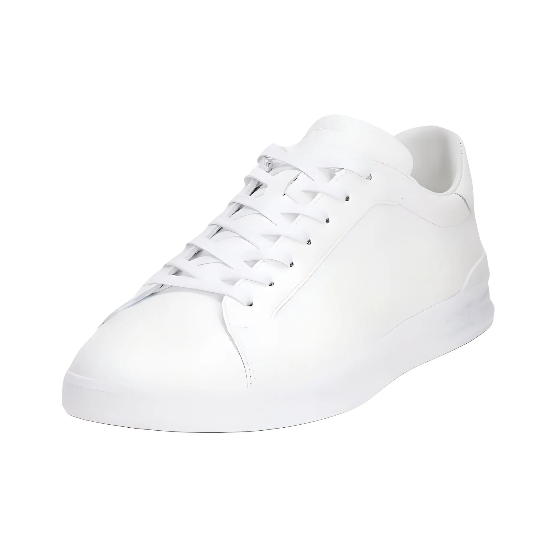 Polo Ralph Lauren Court Low Top Skateboard Shoes Men's White