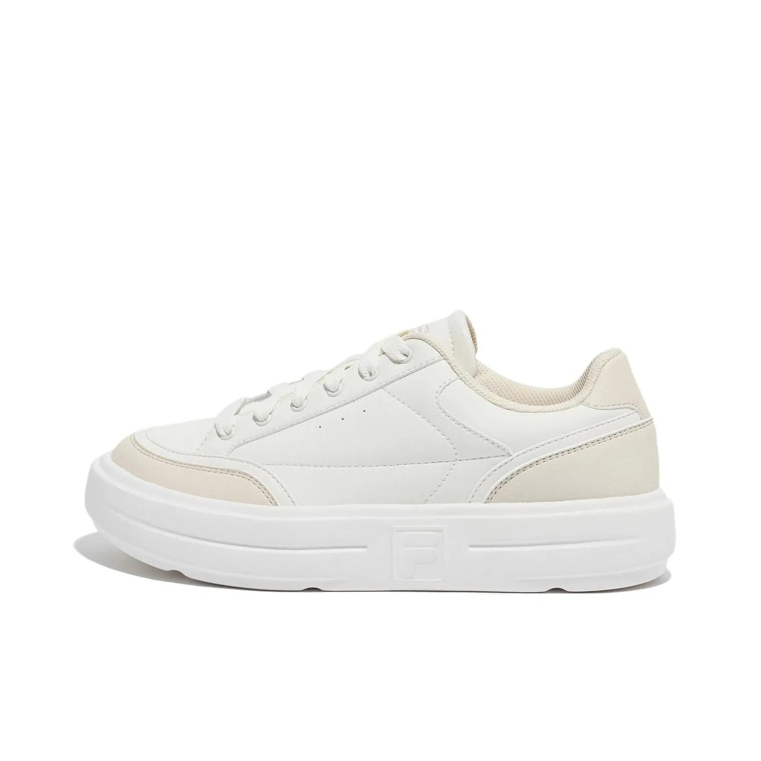 FILA Funky Tennis 1998 Abrasion Resistant Low Top Skateboard Shoes Unisex Beige