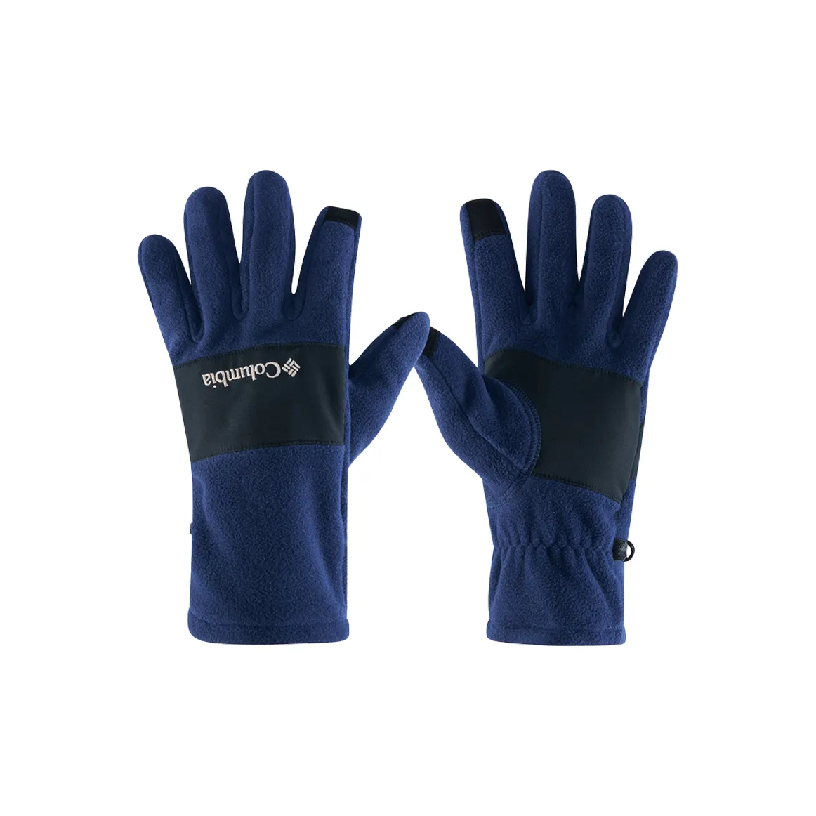 Columbia Polyester, Elastane Gloves Men's Blue