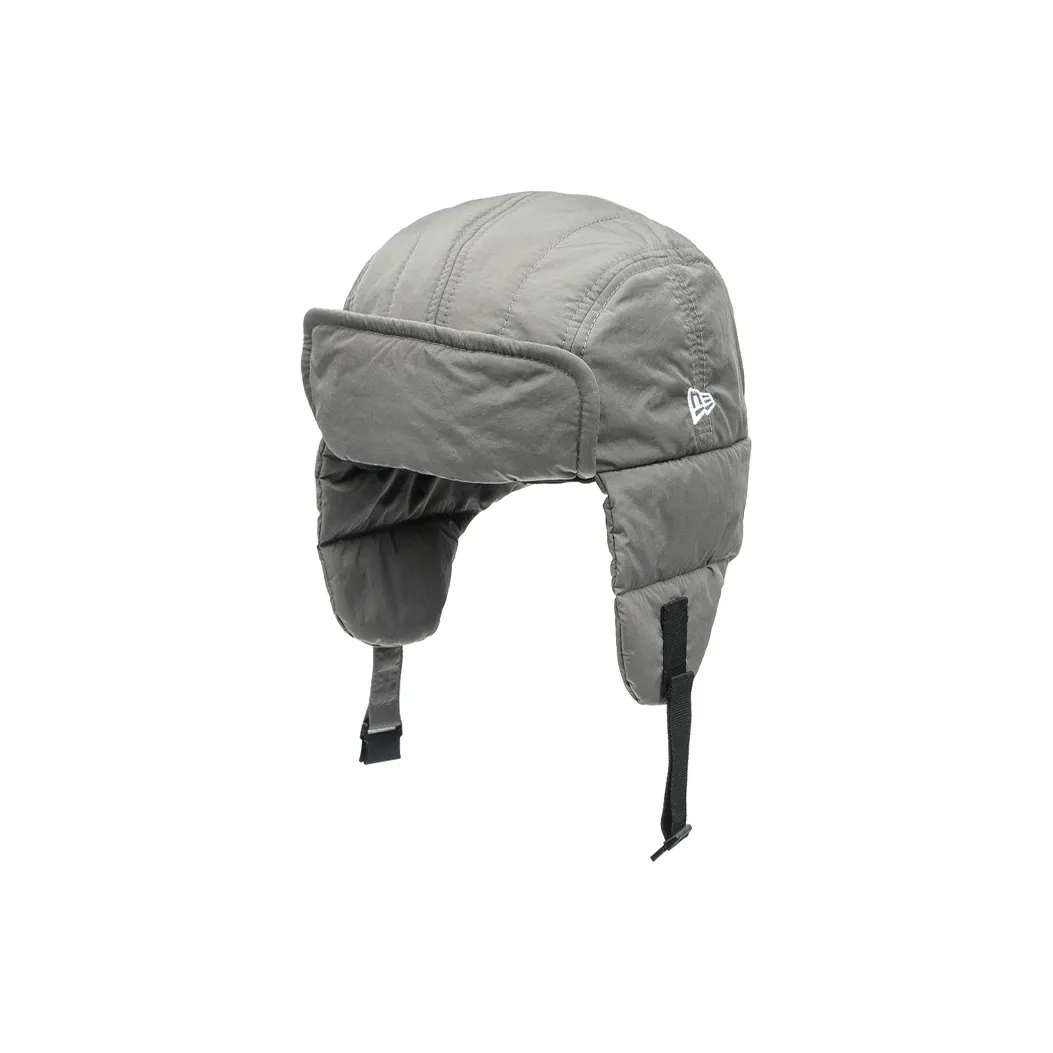 New Era Nylon Trapper Hats Men's Gray