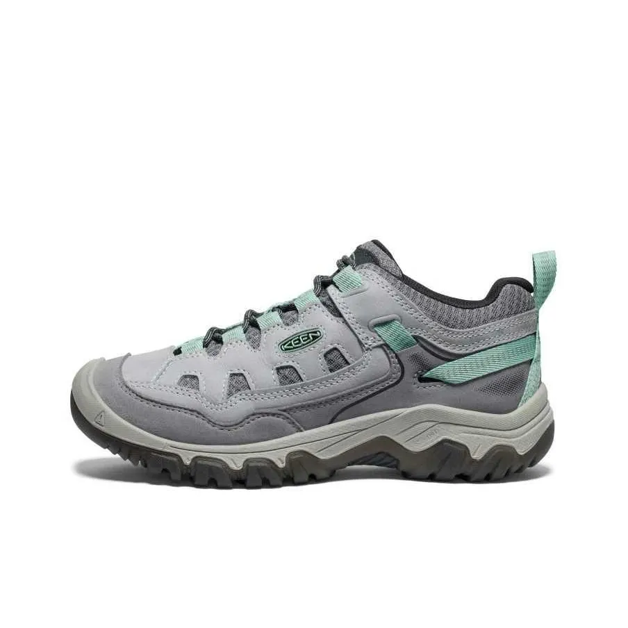 KEEN Targhee 4 Abrasion Resistant Low Top Hiking Shoes Women's Silver