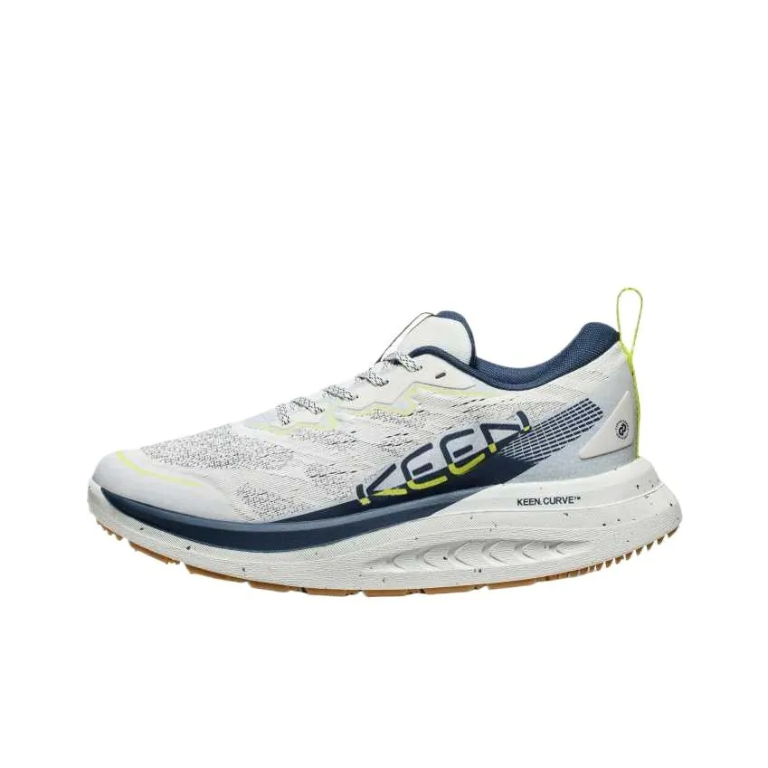 KEEN WK400 Breathable Lightweight Low-Top Casual Shoes Men's White