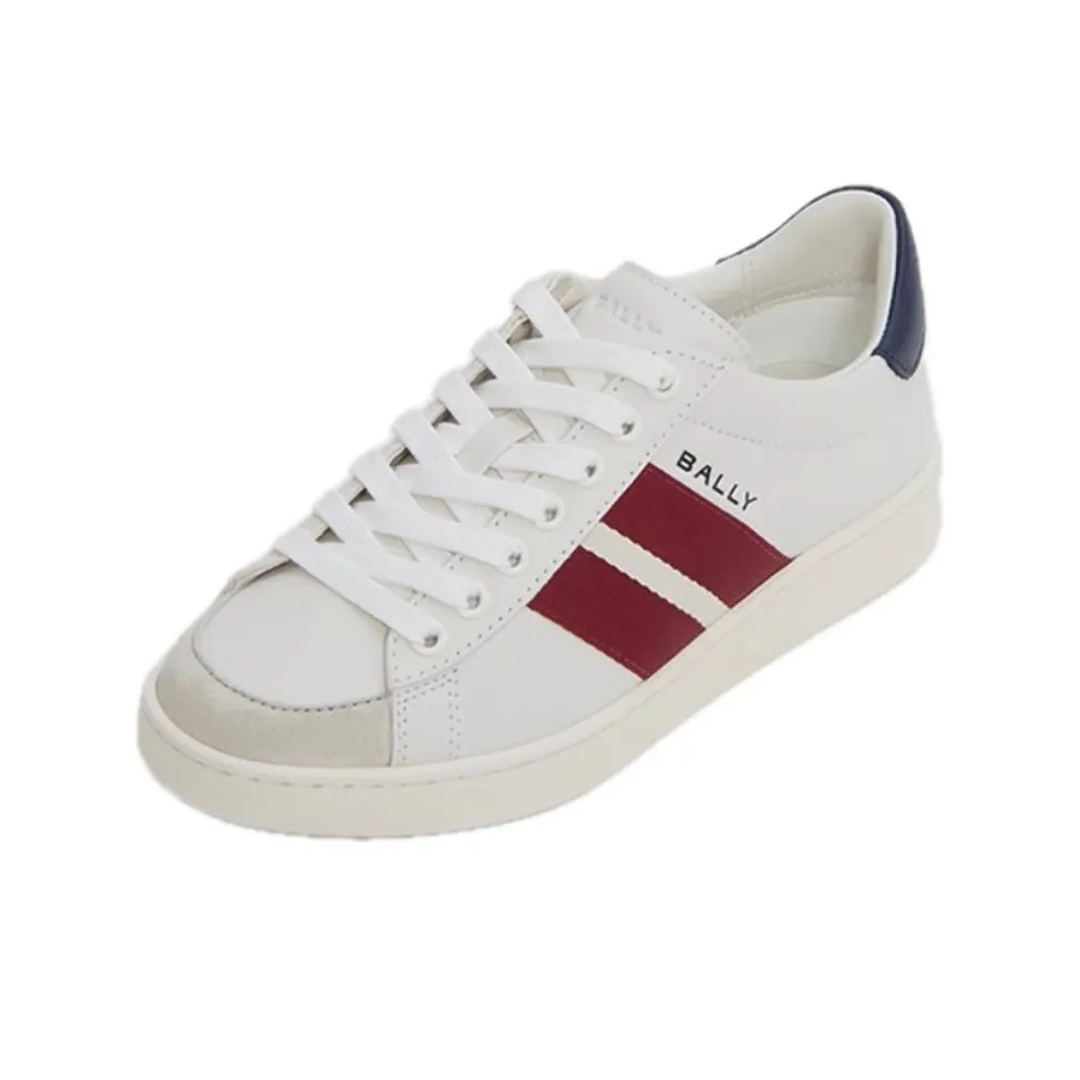 BALLY Низкие кроссовки для скейтбординга Женские Белые