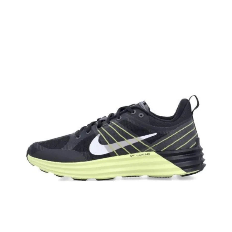 nike Lunar Roam Slip-resistant Abrasion-resistant Low Top Casual Running Shoes Unisex Black nike Lunar Roam Противоскользящий Устойчивый к истиранию Низкий Топ Повседневные Беговые Кроссовки Унисекс Черный