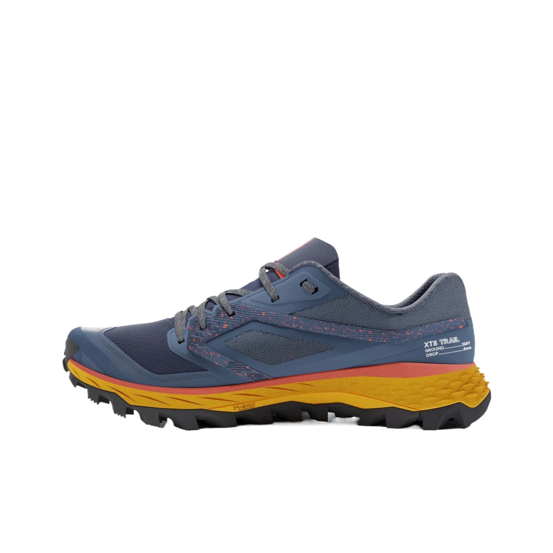DECATHLON XT8 Cushioning Low Top Running Comb Shoes Men's Ink Teal