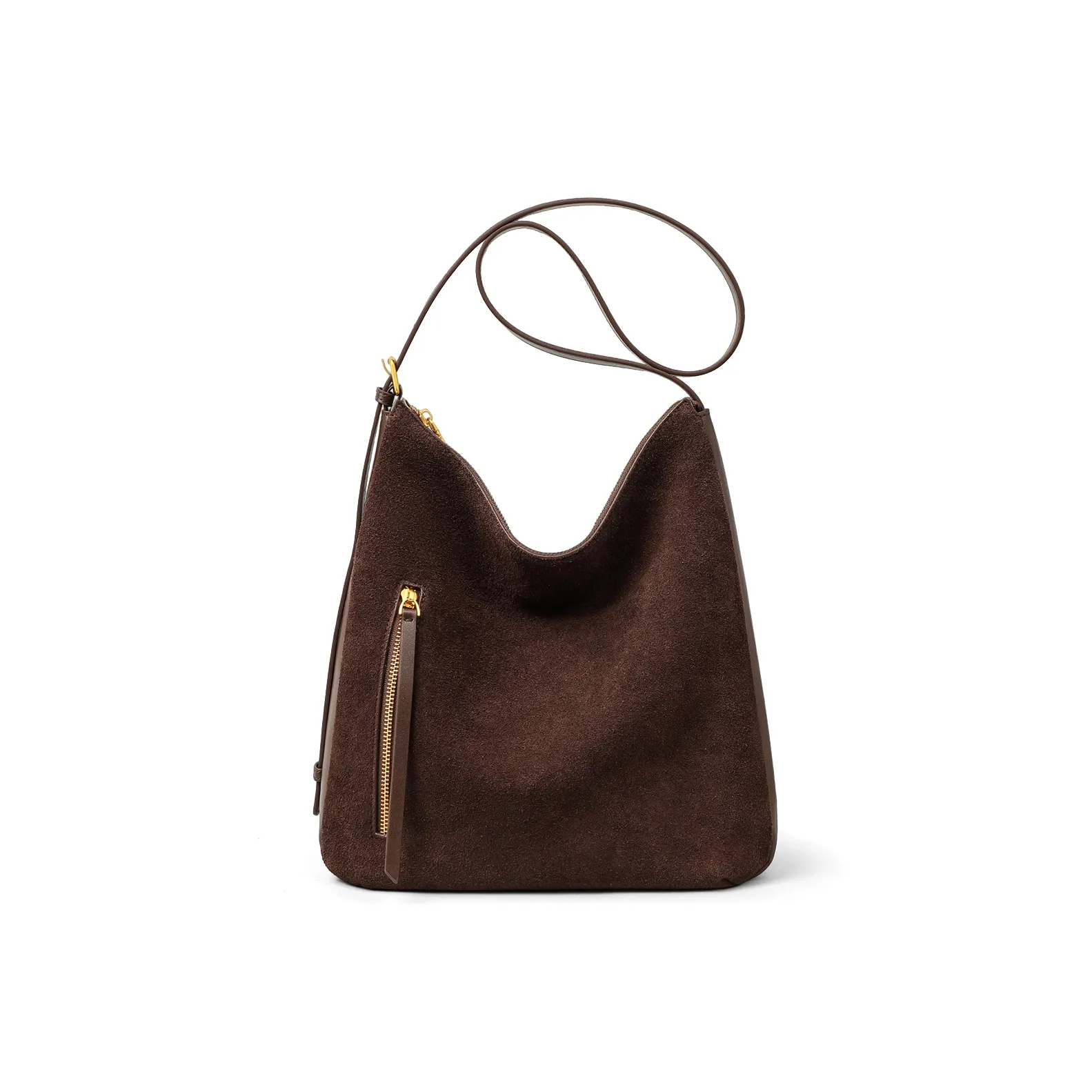 MILLIE'S Корова Кожа Сумка Сумка через плечо Женская Кофейно Винный Фиолетовый