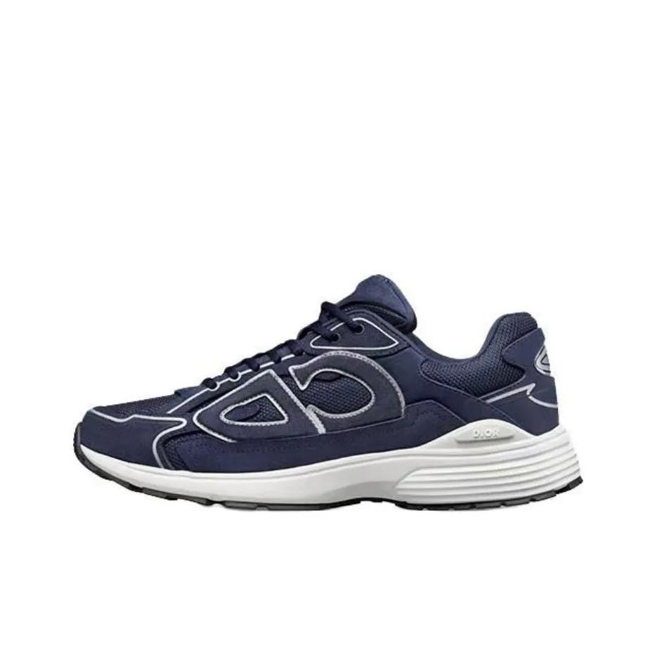 DIOR B30 Low Top Casual Shoes Men's anthracite