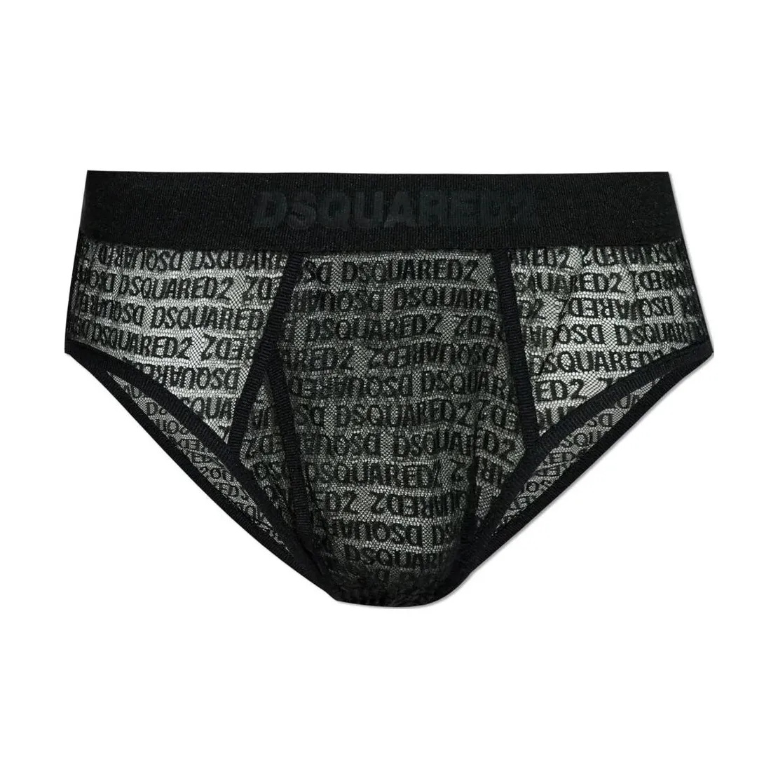 DSQUARED 2 Allover Logo Lace Briefs