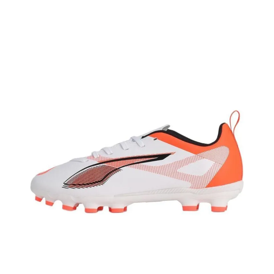 PUMA Ultra 5 Collection Низкие футбольные бутсы для детей белые оранжевые для подростков