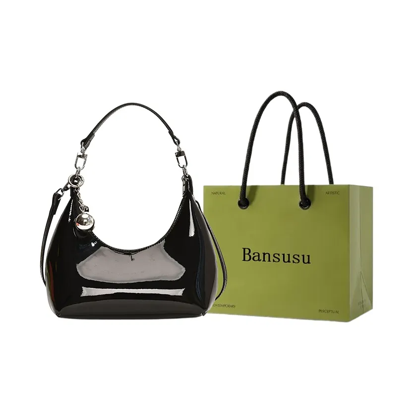 Bansusu ПУ (полиуретан) Сумка через плечо Сумка-багет Желейная сумка Сумка через плечо Сумка для женщин