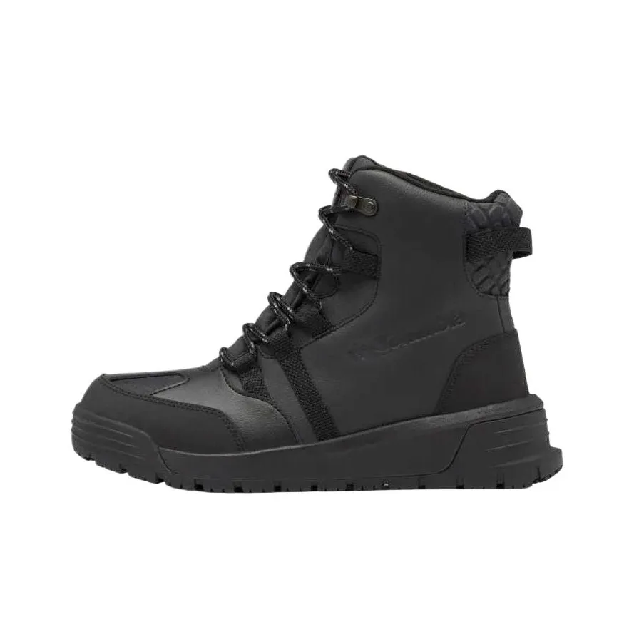 Columbia SNOWTREKKER Abrasion-Resistant Short Outdoor Boots Men's Black